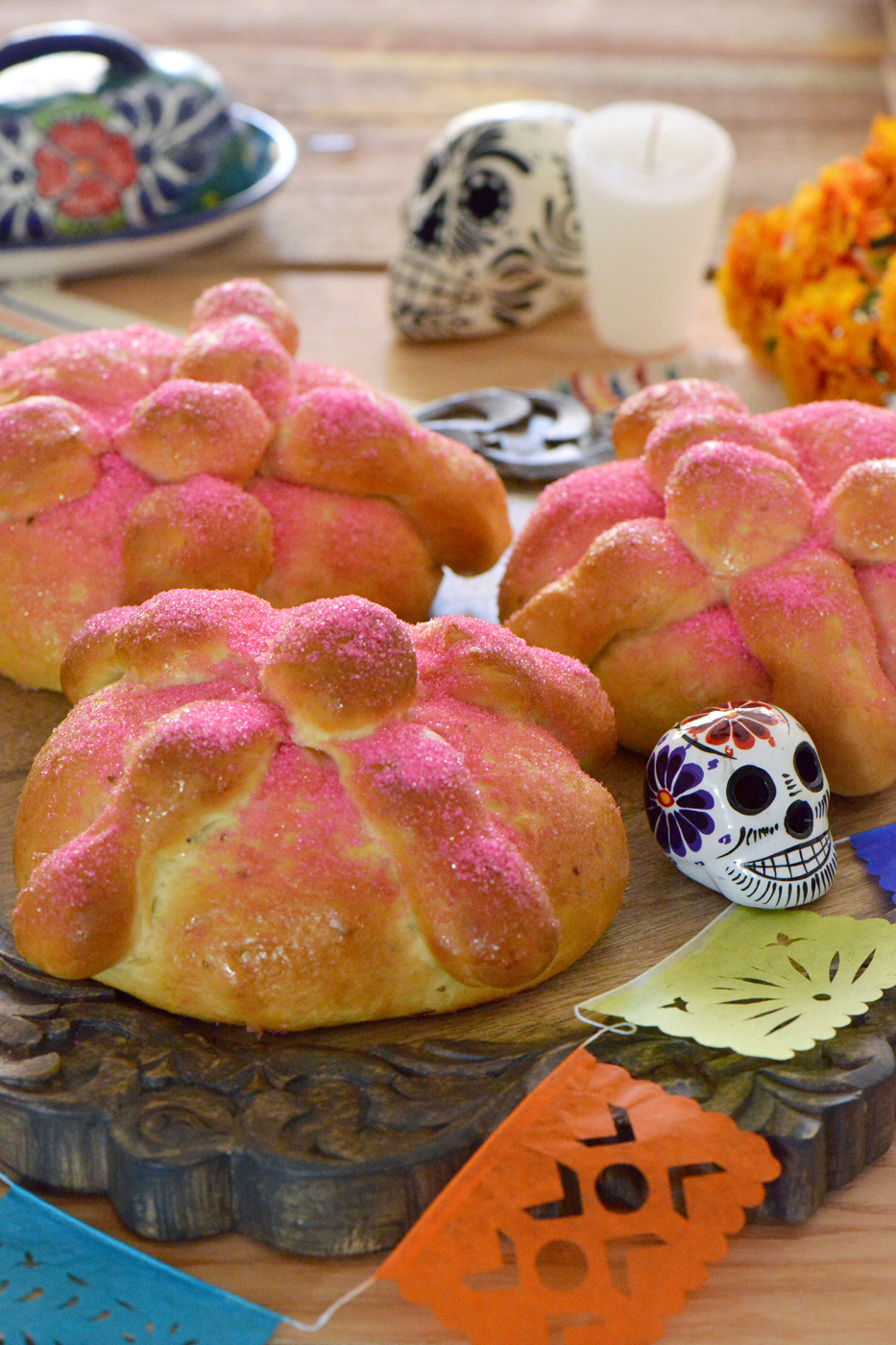 Pan de Muerto - Nibbles and Feasts