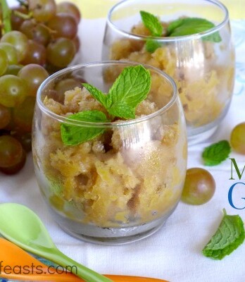 Muscat Grape Granita