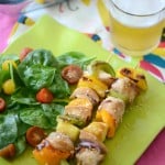 Pineapple Teriyaki Chicken Skewers