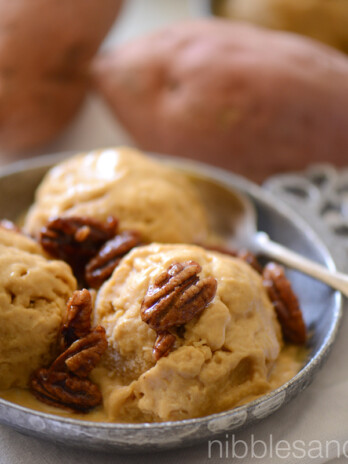 Vegan Sweet Potato Ice Cream