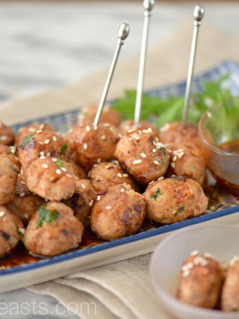chipotle honey turkey meatballs