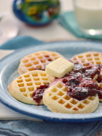 Very Berry Mini Waffles