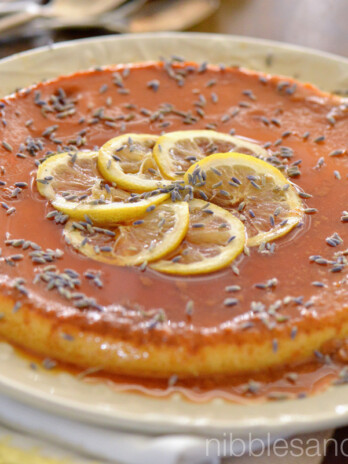 Lemond Lavender Flan