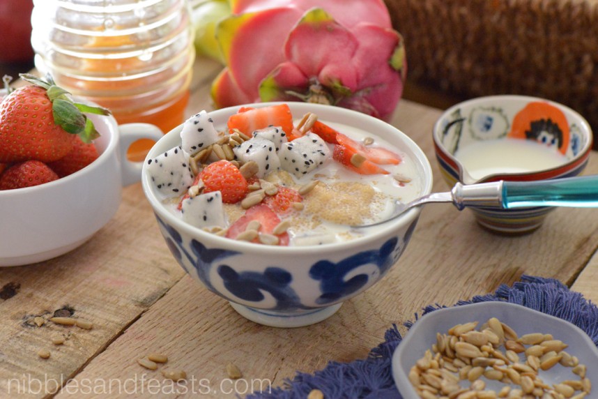 Amaranth Porridge - Nibbles and Feasts