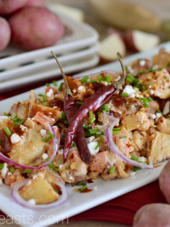 Spicy Red Chipotle Potato Salad