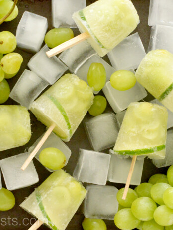 Green Grape White Sangria Poptails