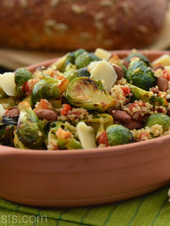 Brussels Sprouts Quinoa Salad