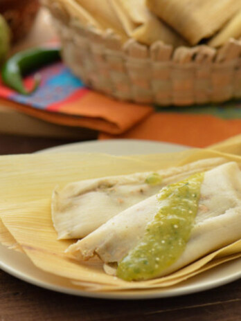 Chile Verde Tamales