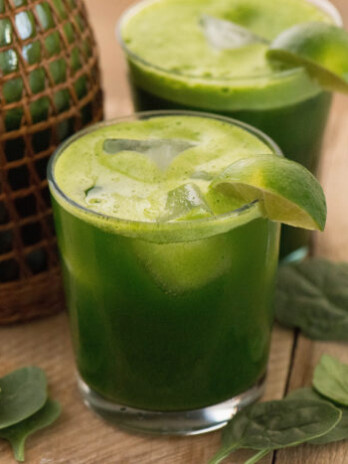 Spinach Lime Agua Fresca