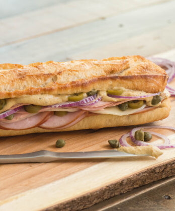 Mortadella Sandwich