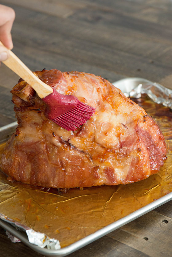 Kumquat and Bourbon Glazed Ham Nibbles and Feasts