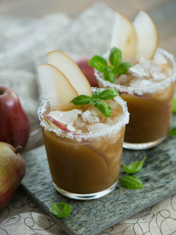 Red Pear Basil Margarita