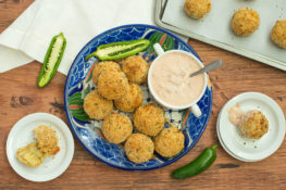 Cheese and Jalapeño Potato Croquettes - Nibbles and Feasts