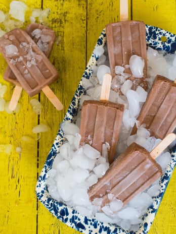 Mexican Chocolate Smoothie Paletas