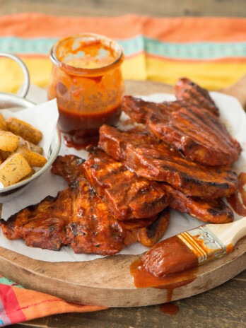 Honey Guajillo Pork Chops