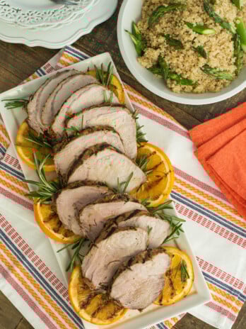 Grilled Citrus Marinated Pork Loin