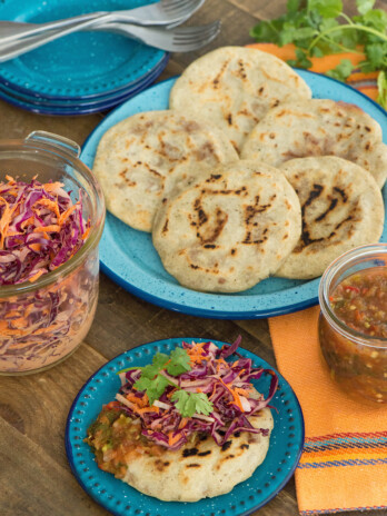 Bean and Cheese Pupusas