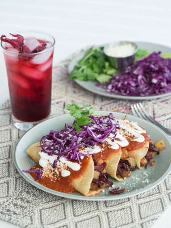 hibiscus enchiladas