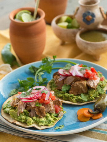 Carnitas Tostada