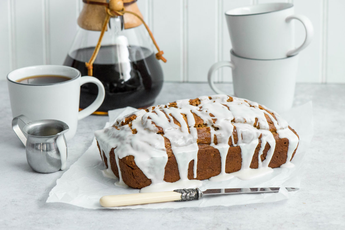 Rum Glaze Banana Bread Nibbles and Feasts