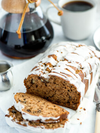 rum glaze banana bread