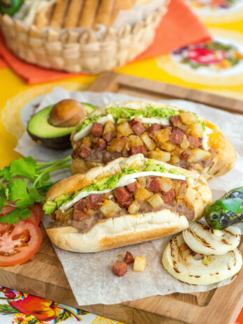 Potato Sausage Torta