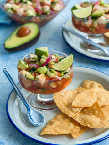 Jicama ceviche