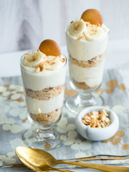 banana cream parfait