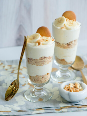 banana cream parfait