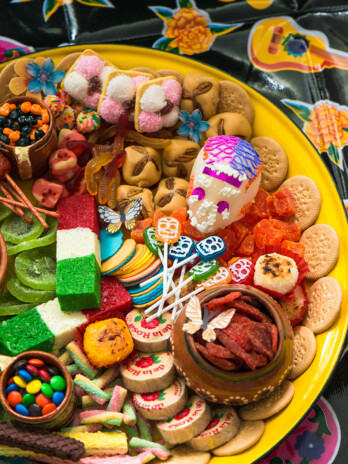 Dia De Muertos Candy Tray