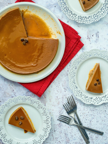 coffee flan