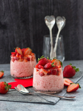 Strawberry Arroz con Leche