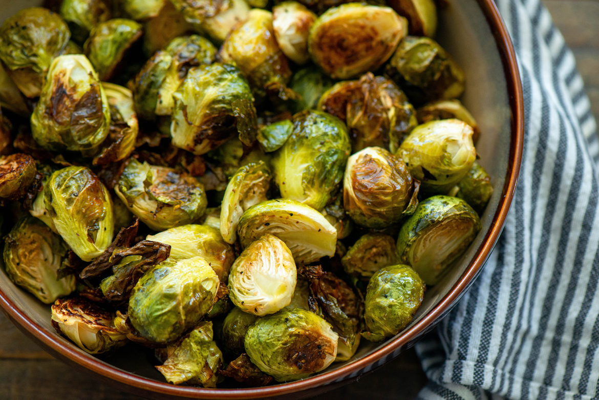 How to Roast Brussels Sprouts - Nibbles and Feasts