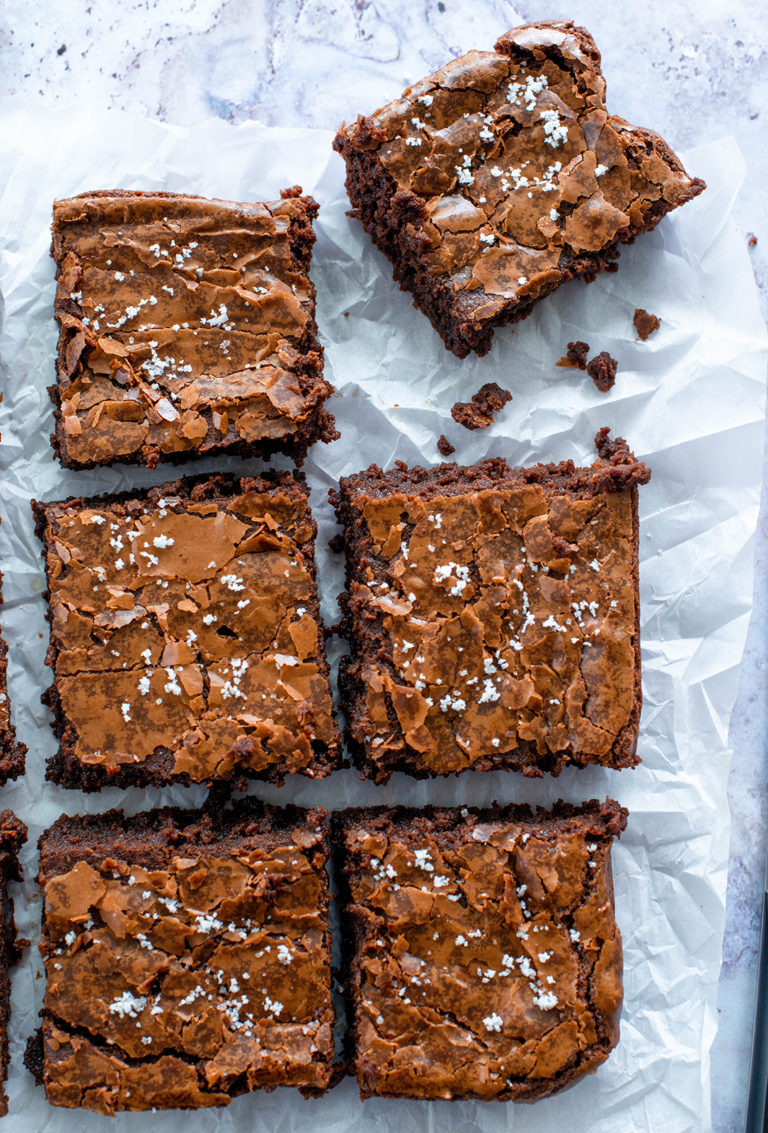 Brown Butter Mexican Chocolate Brownines