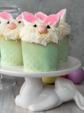 Easter Bunny Cupcakes