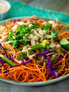 Sweet Potato Thai Noodle Salad