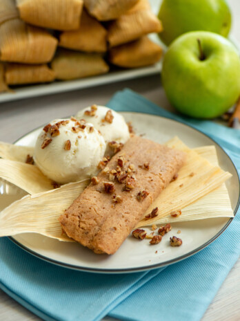 Cinnamon Apple Tamales