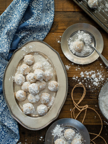 Ginger Snowball Cookies