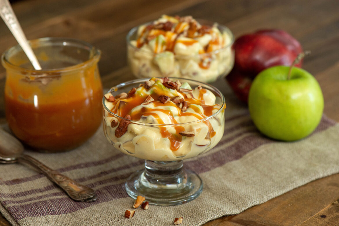 Caramel Apple Salad Nibbles and Feasts