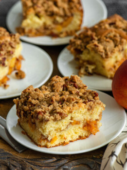 Peach Coffeecake