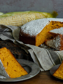 Pumpkin Corn Cake