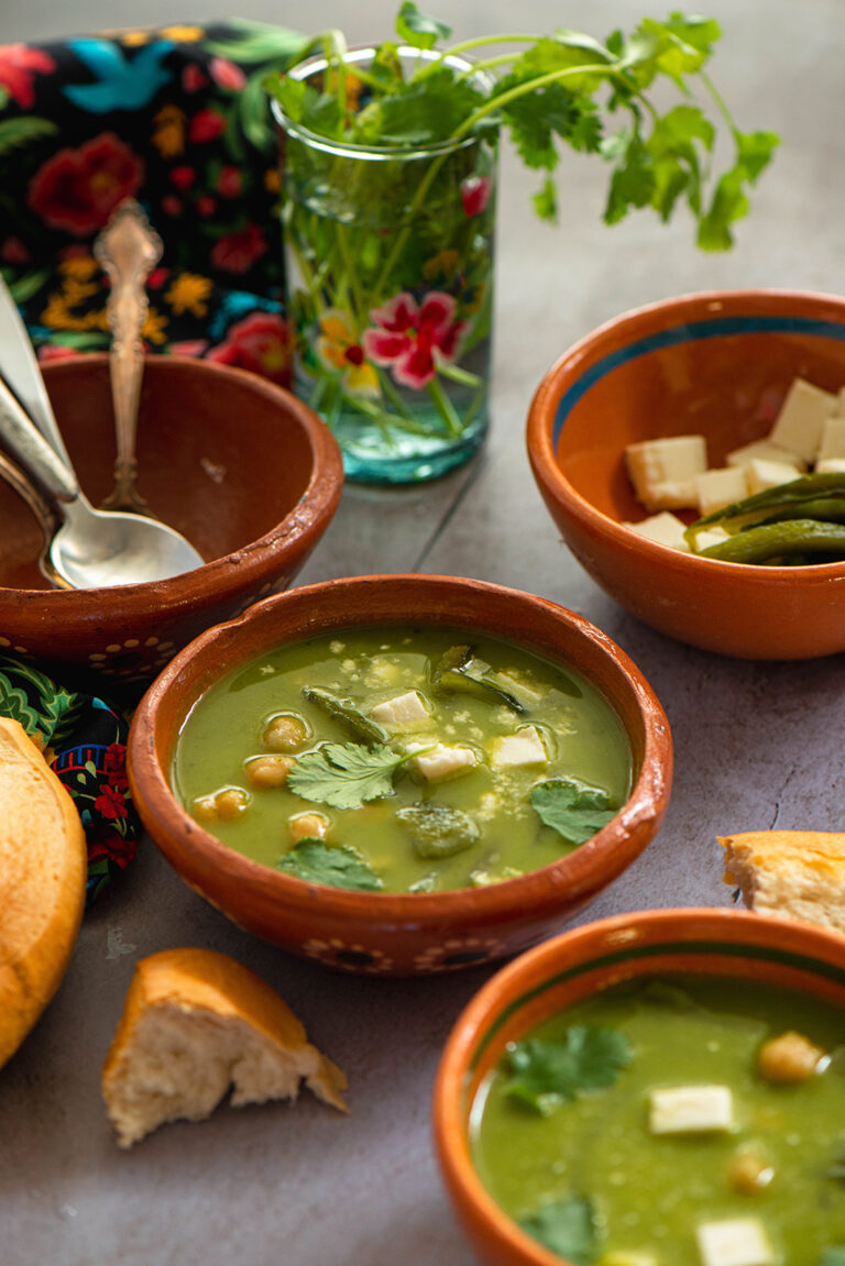 cilantro Garbanzo Soup