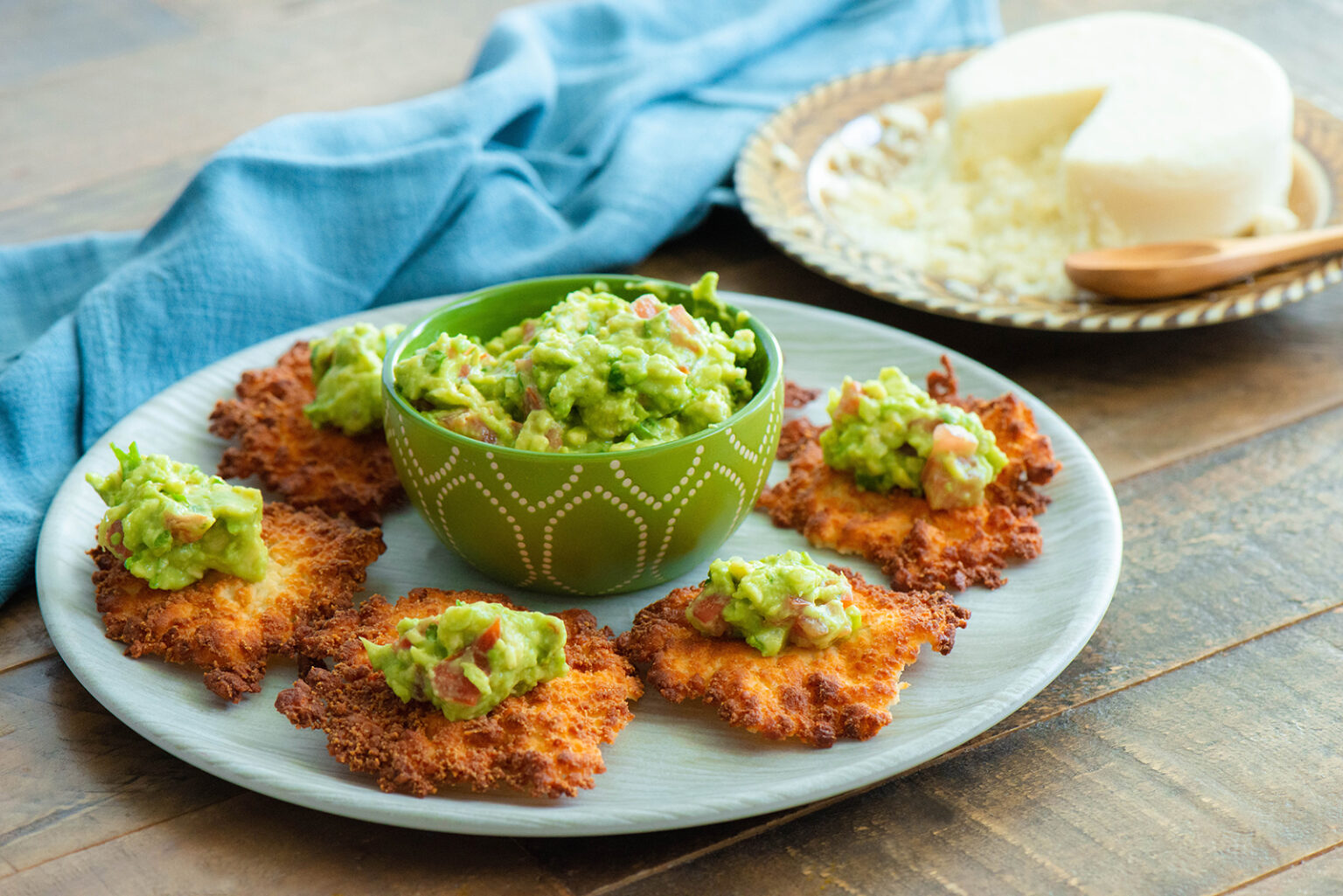 Air Fryer Cotija Crisps Nibbles and Feasts