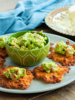 Air Fryer Cotija Crisps