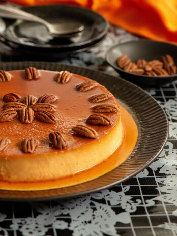 sweet potato flan