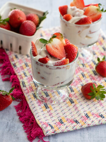 Fresas con Crema