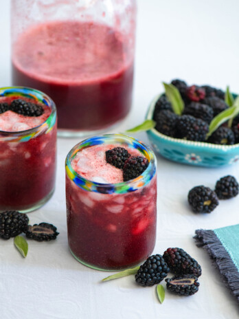 Blackberry Sage Agua Fresca