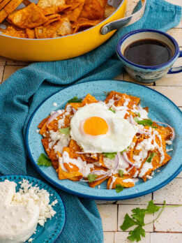 Chile Morita Chilaquiles