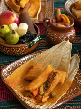 Red Chile Beef Tamales