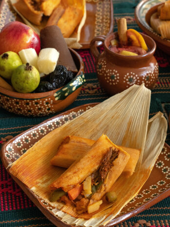 Red Chile Beef Tamales